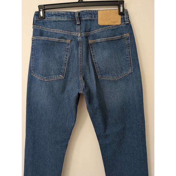 Rag & Bone Maya High Rise Slim Jeans in Jasper - Picture 7 of 16